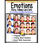 Emotions Story Telling Cards for Special Education/Language Development